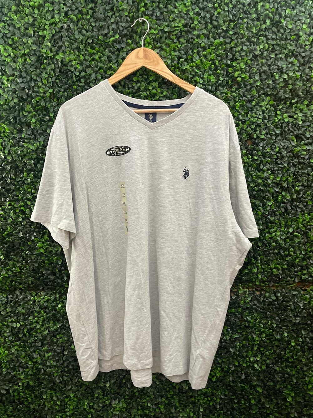 NWT U.S. Polo Assn. Men’s 2XL Gray Stretch T Shirt